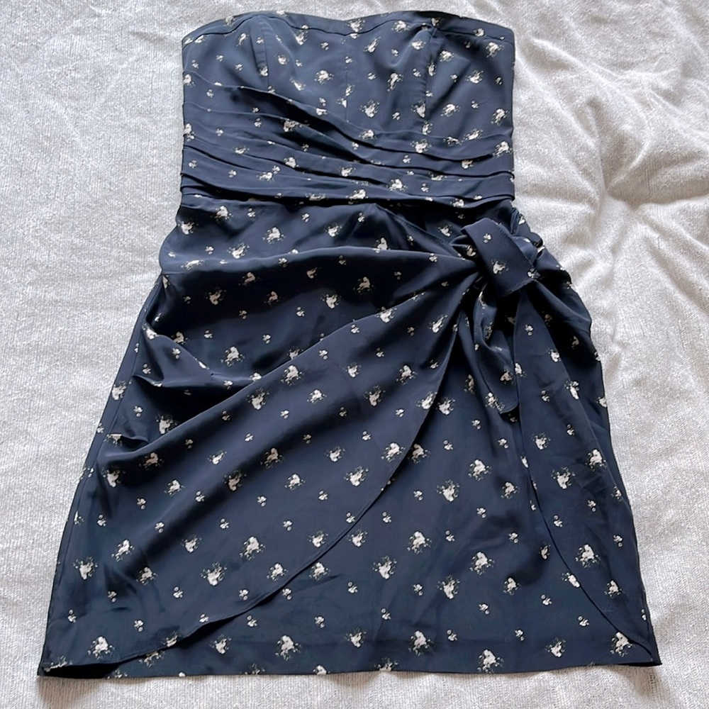 Club Monaco Silk Floral Dress